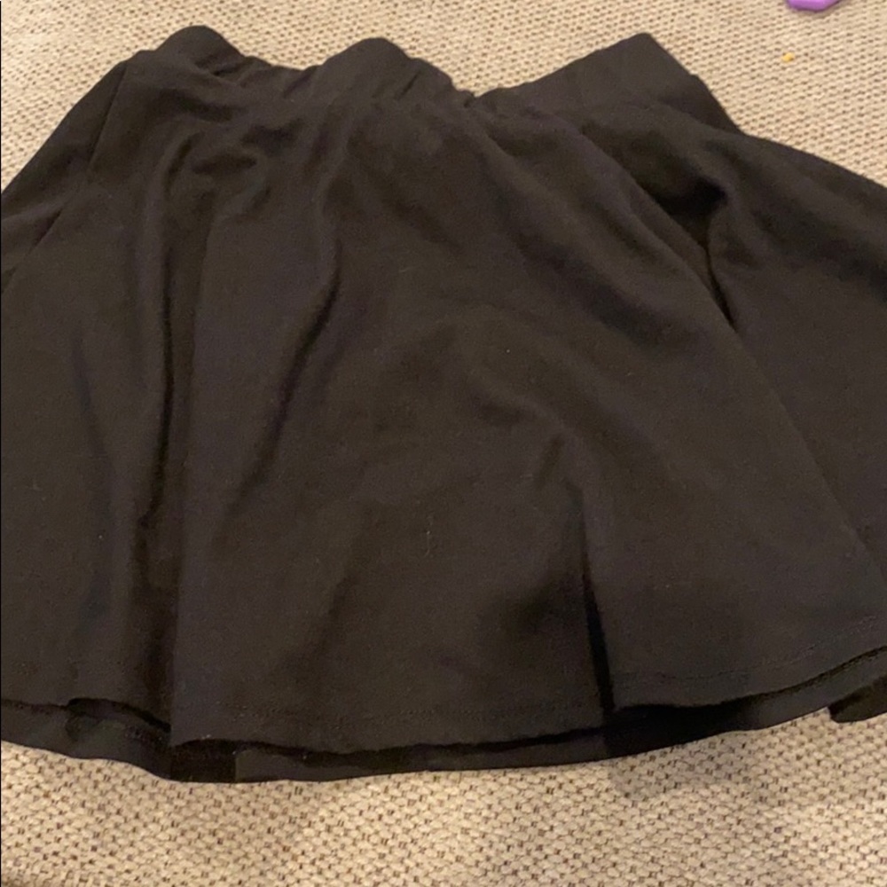 Black skater skirt!